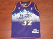 Utah Jazz Karl Malone #32 Purple Jersey