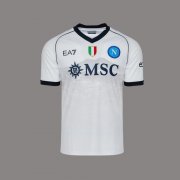Napoli 23/24 Soccer Shirt Away White Football Shirt