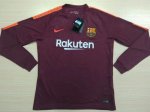 Barcelona Third 2017/18 LS Soccer Jersey Shirt