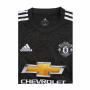 20-21 Manchester United Away Black Soccer Jersey Shirt (Player Version)