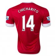 Manchester United Home 2015-16 CHICHARITO #14 Soccer Jersey