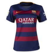 Barcelona 2015-16 Women Home Soccer Jersey