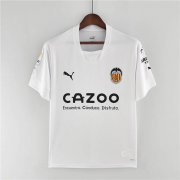 Valencia 22/23 Home White Soccer Jersey Football Shirt