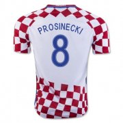 Croatia Home 2016 Prosinecki 8 Soccer Jersey Shirt