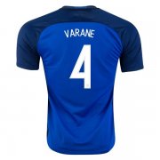 France Home 2016 VARANE #4 Soccer Jersey