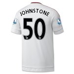 Manchester United Away 2015-16 JOHNSTONE #50 Soccer Jersey