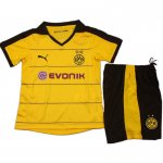 Kids Dortmund 2015-16 Home Soccer Kit(Shirt+Shorts)