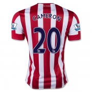 Stoke City 2015-16 Home CAMERON #20 Soccer Jersey