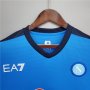 Napoli 21-22 Home Blue Soccer Jersey Football Shirt