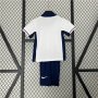 Kids England UEFA Euro 2024 Home White Soccer Kit(Shirt+Shorts)