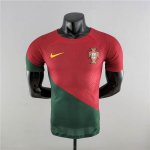 Portugal 2022 World Cup Home Red Soccer Jersey (Authentic Version)