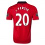 13-14 Manchester United #20 V.PERSIE Home Jersey Shirt