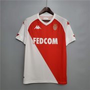 AS Monaco FC 20-21 Home Red&White Soccer Jersey Football Shirt