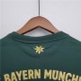 Bayern Munich 21-22 Commemorative Edition Dark Green Soccer Jersey Football Shirt