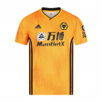 2019-20 Wolverhampton Wanderers Home Yellow Soccer Jerseys Shirt