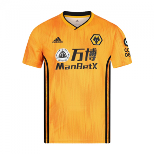 2019-20 Wolverhampton Wanderers Home Yellow Soccer Jerseys Shirt