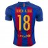 Barcelona Home 2016-17 JORDIA ALBA 18 Soccer Jersey Shirt