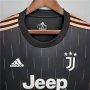 Juventus 21-22 Away Black Soccer Jersey Football Shirt