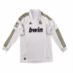 11-12 Real Madrid Home Long Sleeve Retro Jersey Shirt