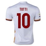 AS Roma 2015-16 Away TOTTI #10 Soccer Jersey