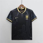 2022 BRAZIL BLACK SOCCER JERSEY FOOTBALL SHIRT