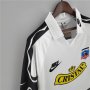 Colo-Colo Retro Soccer Jersey 1995 Home Long Sleeve Football Shirt