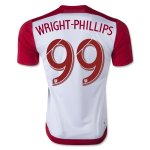 New York Red Bulls 2015-16 Home 99 Wright Phillips Soccer Jersey