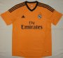 13-14 Real Madrid Away Orange Whole Kit(Shirt+Shorts+Socks)