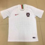 Portugal Away 2018 World Cup White Soccer Jersey Shirt
