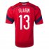 2014 FIFA World Cup Colombia Fredy Guarin #13 Away Soccer Jersey