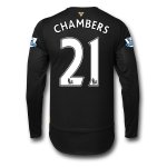 Arsenal LS Third 2015-16 CHAMBERS #21 Soccer Jersey
