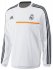 13-14 Real Madrid White Long Sleeve Crew Sweatshirt