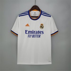 Real Madrid 21-22 Home White Soccer Jersey Football Shirt
