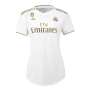 Women Real Madrid Home 2019-20 White Soccer Jersey Shirt