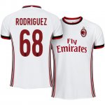 AC Milan Away 2017/18 Ricardo Rodríguez #28 Soccer Jersey Shirt