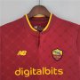 AS Roma 22/23 Home Brown Soccer Jersey Football Shirt