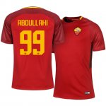 Roma Home 2017/18 Abdullahi Nura #99 Soccer Jersey Shirt