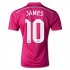 Real Madrid 14/15 JAMES #10 Away Soccer Jersey