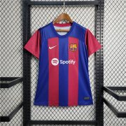Women's Barcelona FC 23/24 Soccer Jersey Home Football Shirt