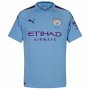Manchester City Home 2019-20 Sané #19 Soccer Jersey Shirt