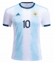 2019-20 ARGETINA HOME SOCCER JERSEY SHIRT LIONEL MESSI #10