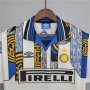 96-97 Inter Milan Away White Retro Soccer Jerseys Football Shirt