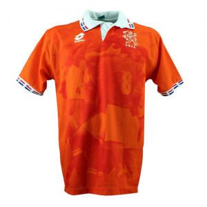 1996 Netherlands Home Retro Soccer Jersey Shirt