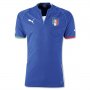 13-14 Italy #16 De Rossi Home Blue Soccer Jersey Shirt