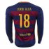 Barcelona LS Home 2015-16 JORDI ALBA #18 Soccer Jersey