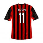 13-14 AC Milan Home #11 Pazzini Soccer Jersey Shirt