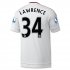 Manchester United Away 2015-16 LAWRENCE #34 Soccer Jersey