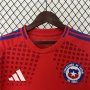 2024 Chile Home Red Soccer Jersey Football Shirt