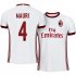 AC Milan Away 2017/18 José Mauri #4 Soccer Jersey Shirt