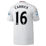 Manchester United Away 2015-16 CARRICK #16 Soccer Jersey